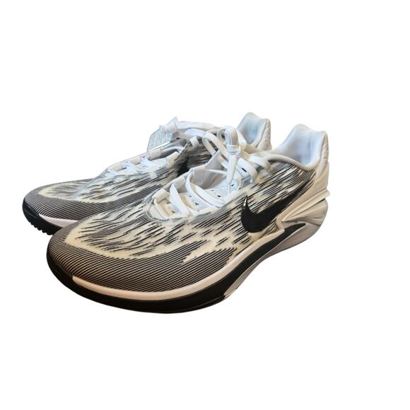 Nike Air NWT NWOB Zoom GT Cut 2 TB White Black Men’s Size 18 Sneaker FJ8915-100 - Picture 9 of 14